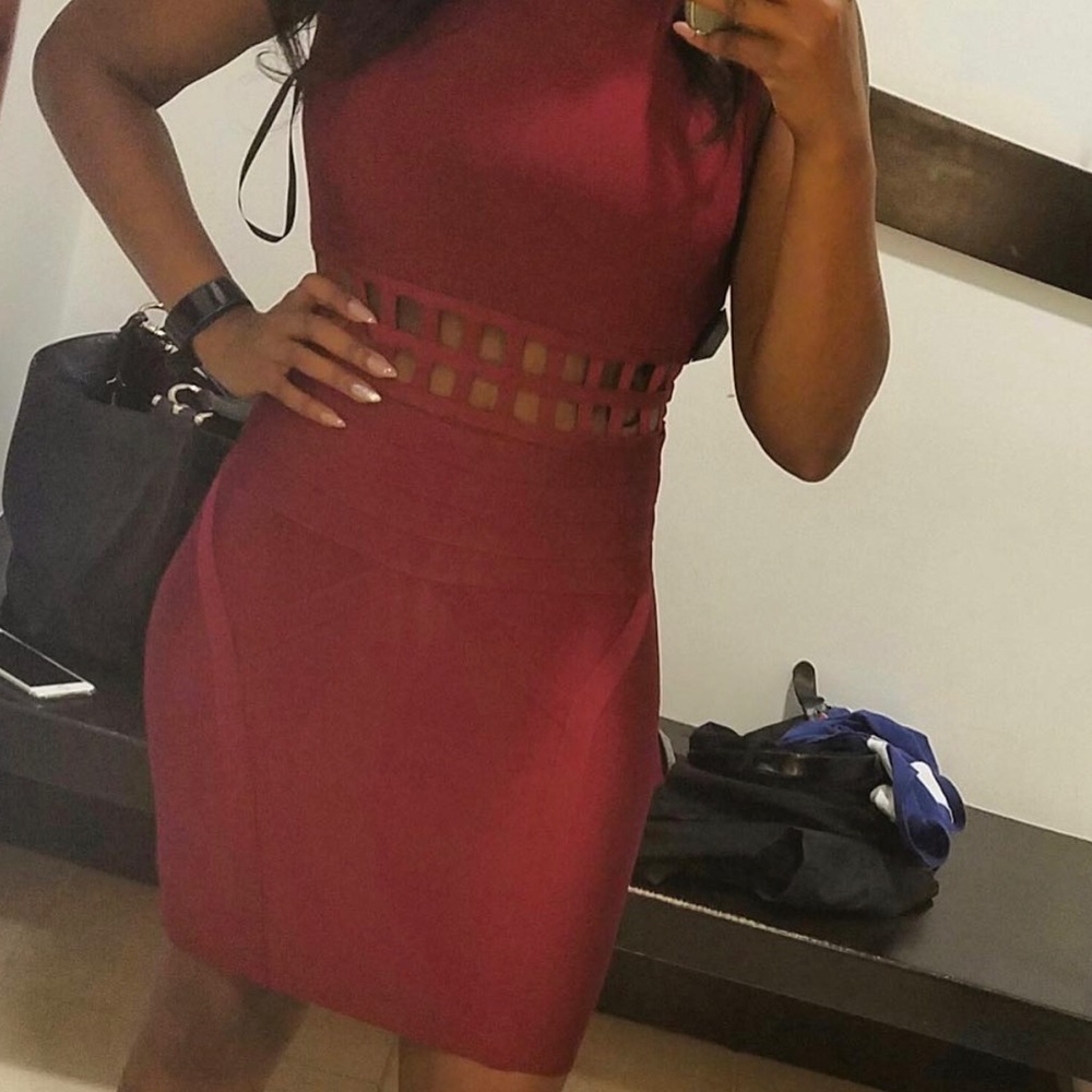Bebe Top and Mini Skirt